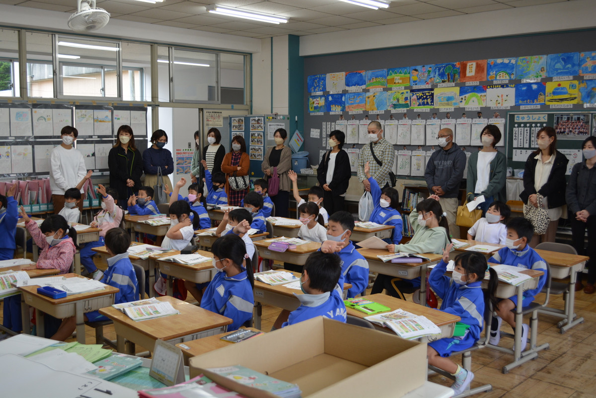 高山村立高山小学校 日々の様子 学校公開日がありました